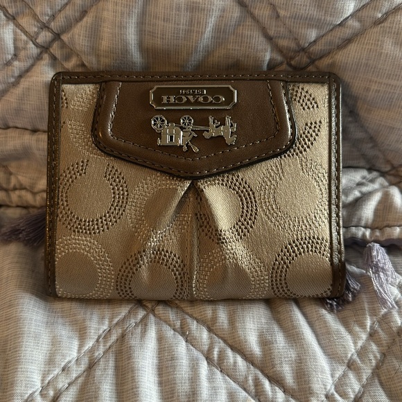 COACH Wallet Vachetta Leather trim - Picture 7 of 8